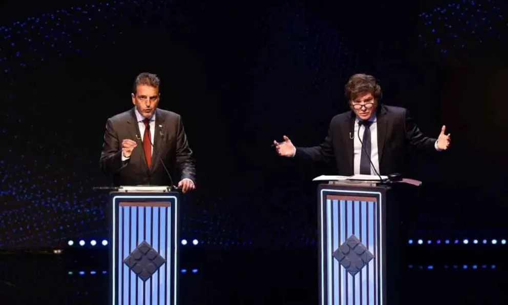 Debate presidencial. Sergio Massa: "Voy a trabajar desde el 10 de diciembre para que no sientan que tiraron el voto" 