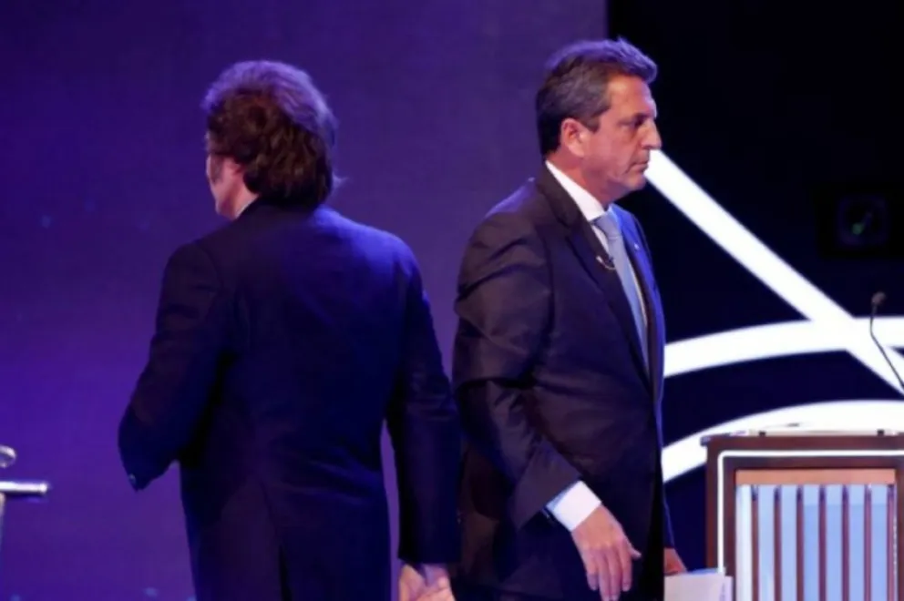 Debate presidencial 2023: “Decime qué es el GDE”, la pregunta de Sergio Massa que desconcertó a Milei  