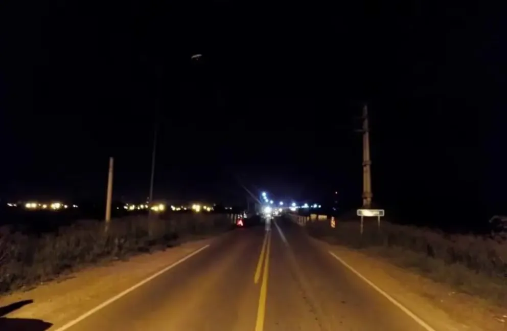 Accidente en la Ruta Nacional 68: un auto con una pareja volcó cerca de la carpa La Florida