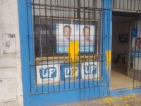 Al igual que el PJ, vandalizaron la sede de Unidad Popular en Salta