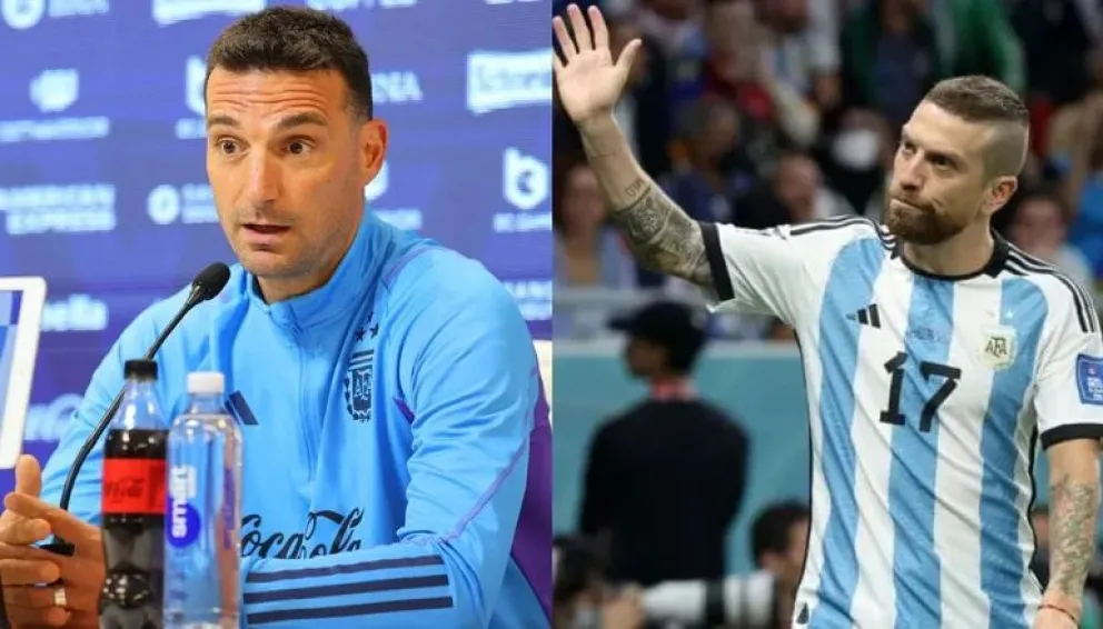 Scaloni rompió el silencio tras el doping positivo del Papu Gómez: estas fueron sus contundentes palabras