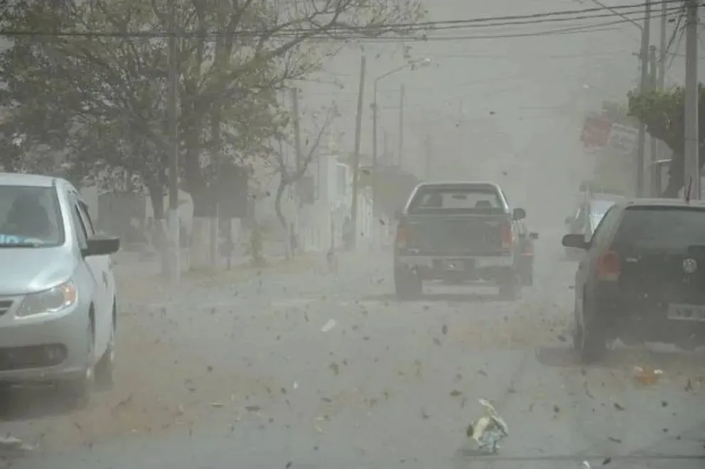 Tiempo en Salta: alerta amarilla por vientos fuertes en distintos puntos de la provincia