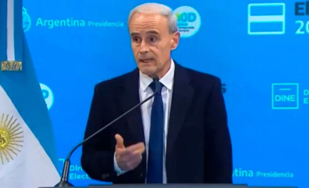 Julio Vitobello confirmó que hubo una participación del 76% del padrón electoral en el balotaje 2023 