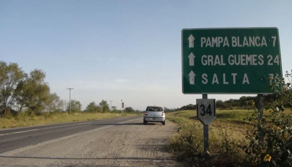 Fatal accidente: un hombre murió tras volcar con su auto sobre la Ruta Nacional 9