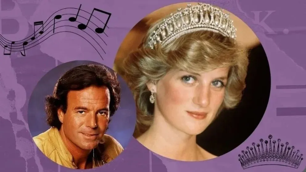 Tras el último estreno de “The Crown”, se filtraron detalles del vínculo de Lady Di y Julio Iglesias