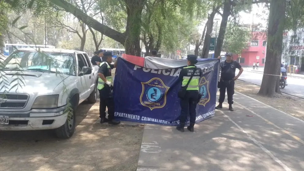 Dos muertes en pleno centro salteño: hallaron a otro hombre sin vida en el Parque San Martín