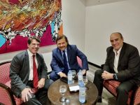 Gustavo Sáenz se reunió con los futuros ministros de Javier Milei en Buenos Aires  