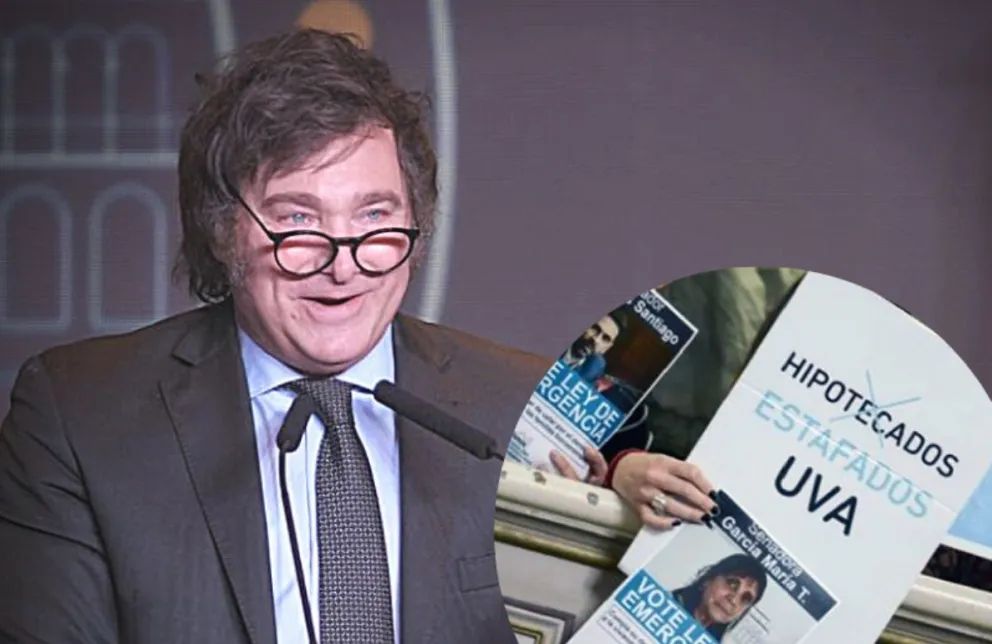 Ante los dichos de Javier Milei: los afectados por los créditos UVA respondieron a los comentarios