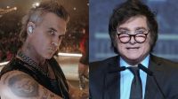 Público desconcentardo: la inesperada mención de Robbie Williams a Javier Milei en medio de su concierto