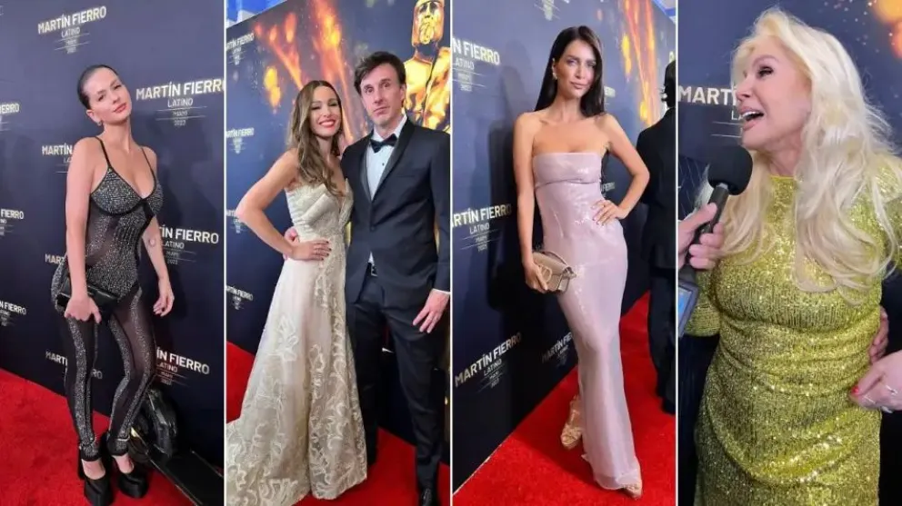 Fotos de los mejores y peores looks de los Martin Fierro en Miami: desde Susana Giménez a Pampita
