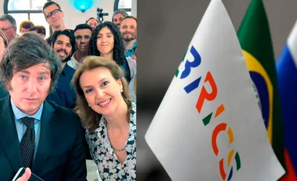 Diana Mondino descartó la posibilidad que Argentina ingrese a los BRICS