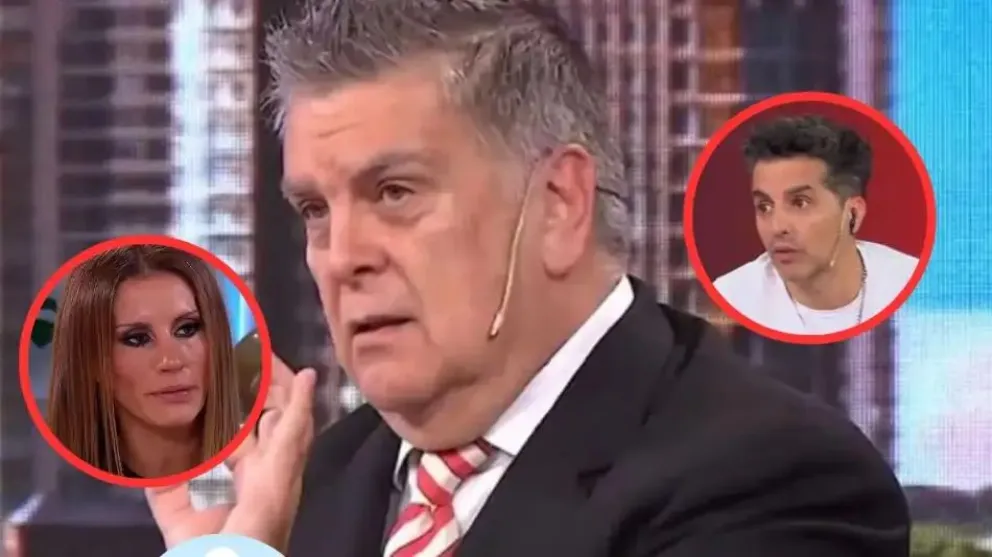 Polémica pelea: Luis Ventura amenazó a Angel de Brito con contar algo que incluye a Natacha Jaitt