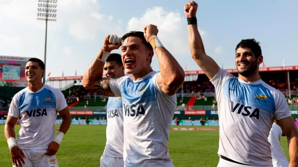 Los Pumas derrotaron a Nueva Zelanda en un duro cruce y jugarán la final del Seven de Dubai
