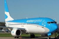 Un vuelo de Aerolíneas Argentinas que salía de Aeroparque sufrió el impacto de un rayo