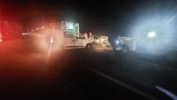 Accidente vial a la altura de Río Piedras: murió el conductor que perdió el control de su vehículo