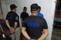 En allanamientos hechos en Tartagal se incautaron 10 mil dosis de drogas y cerca de 2 millones de pesos