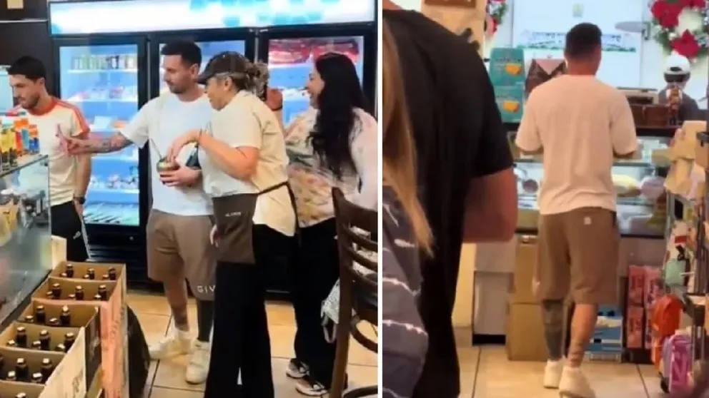 Descubrí el insólito precio de la bermuda que usó Messi para ir a comprar en una panaderia