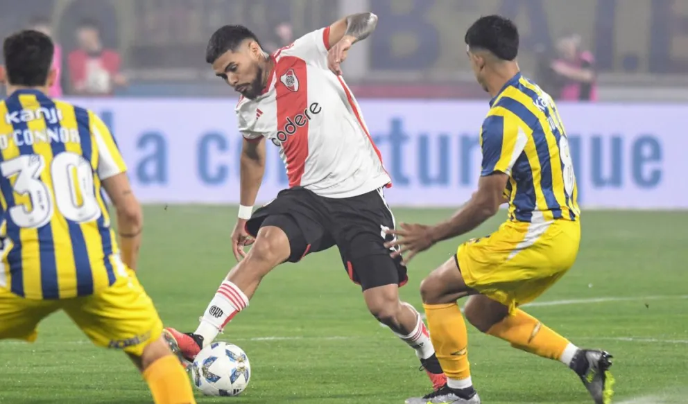 River Plate cayó ante Rosario Central y quedó eliminado de la Copa de la Liga