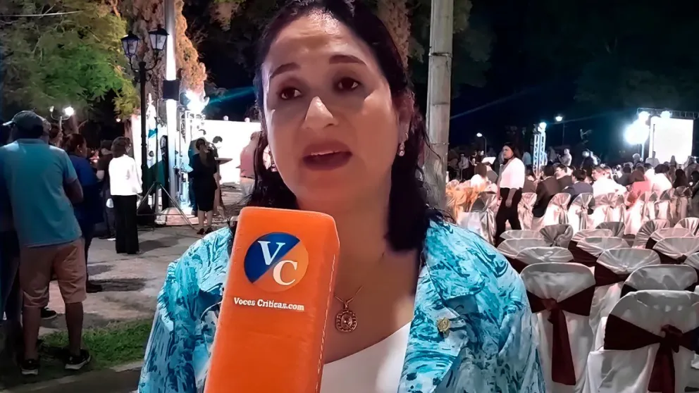 Patricia Hucena en la asunción de Baltasar Lara Gros: "Orán necesita mucha gestión y estar mejor"
