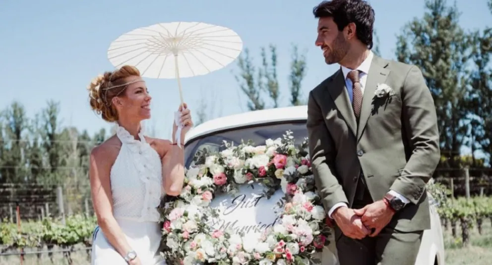 La impresionante cantidad de vestidos que hizo el diseñador para la boda de Nicole Neumann y Manu Urcera