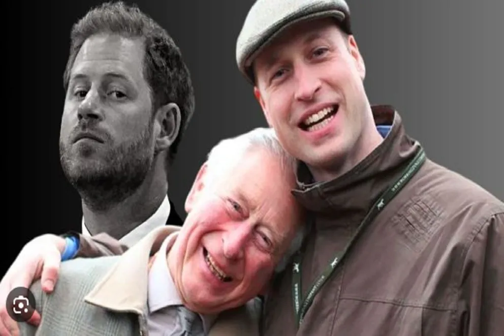La foto inédita del rey Carlos que comprueba que prefiere más al príncipe Guillermo que a Harry