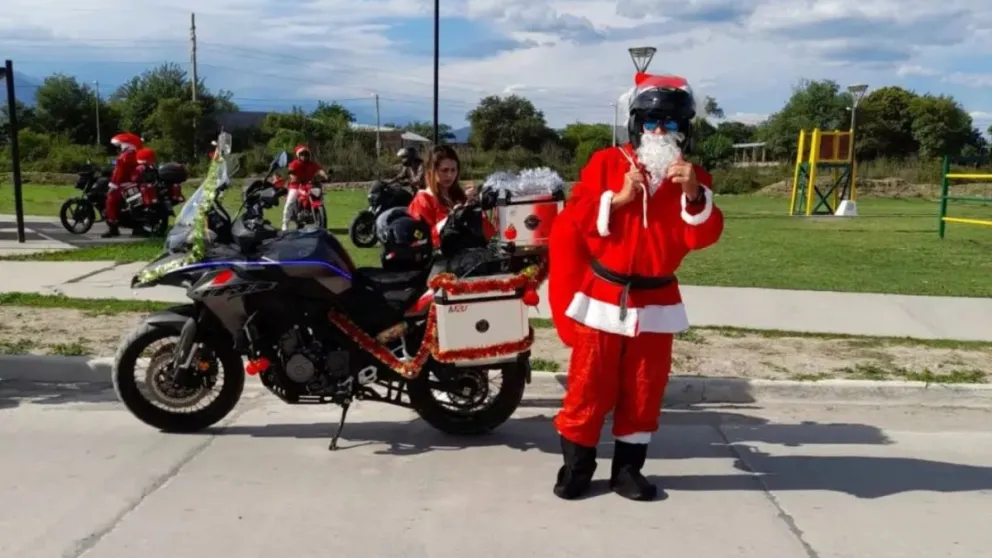 Motoqueros Solidarios repartirán golosinas a los niños salteños por Navidad