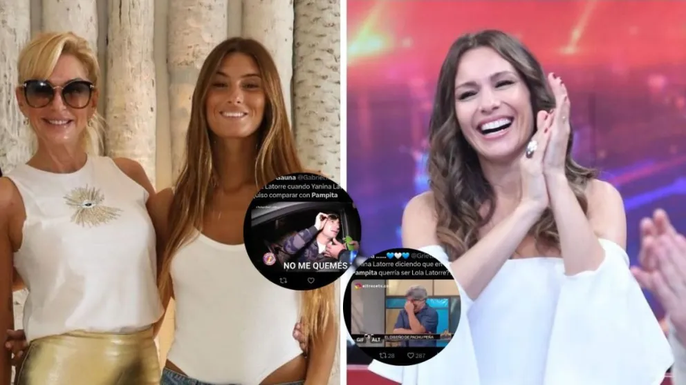 El ida y vuelta de Lola Latorre y Pampita por culpa de las polémicas declaraciones de Yanina: video