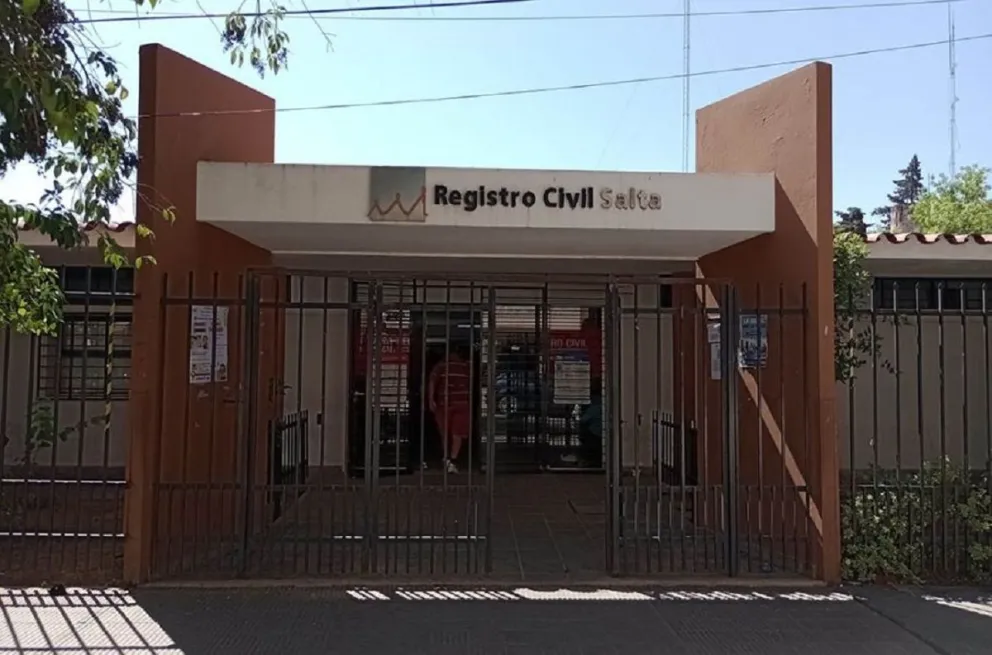 Registro Civil, Salta