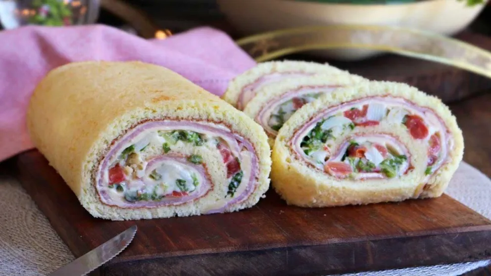 La receta de pionono casero salado que amarás: una entrada deliciosa en pocos pasos