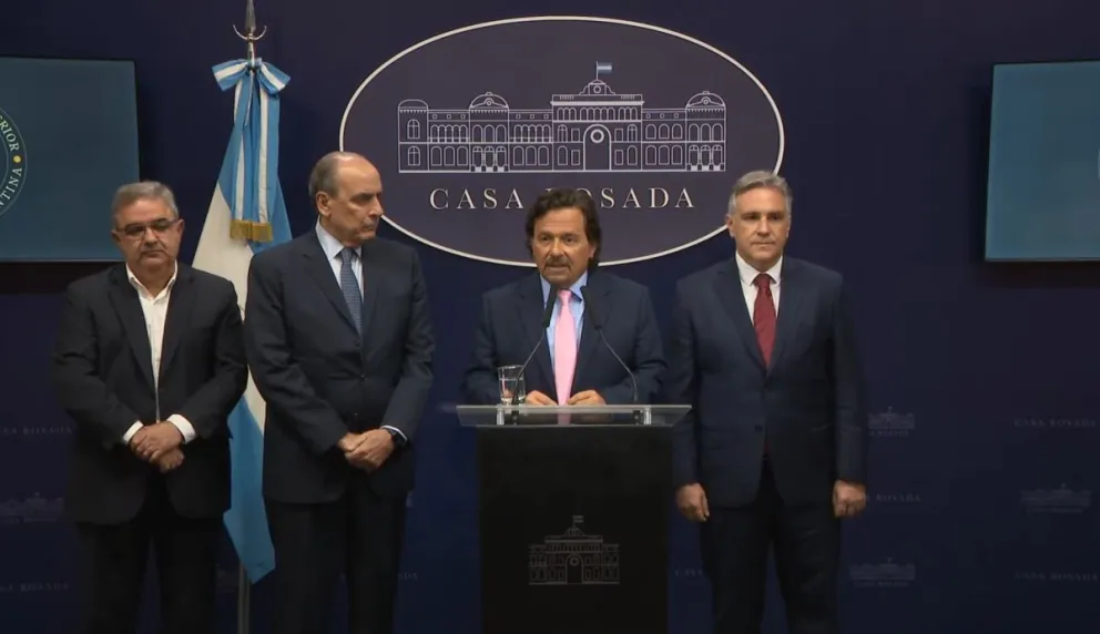 Gustavo Sáenz tras reunirse con Javier Milei: “Pudimos plantear los problemas y necesidades que tenemos"