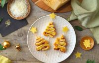 Impresiona a tus invitados con esta receta: arbolitos de jamón y queso muy innovadores para nochebuena