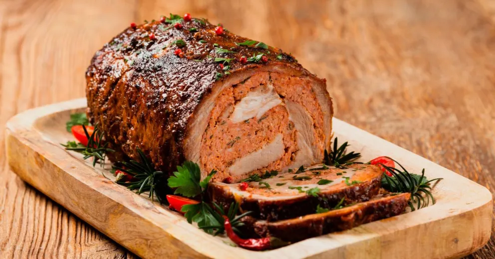 Aquí te decimos cómo preparar un lomo relleno de cerdo, fácil y rápido