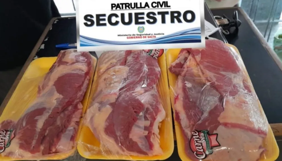La detuvieron robando carne de un supermercado en pleno centro salteño     