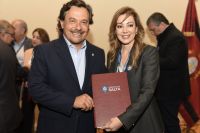 Gustavo Sáenz celebró la designación de Flavia Royón al frente de la secretaría de Minería