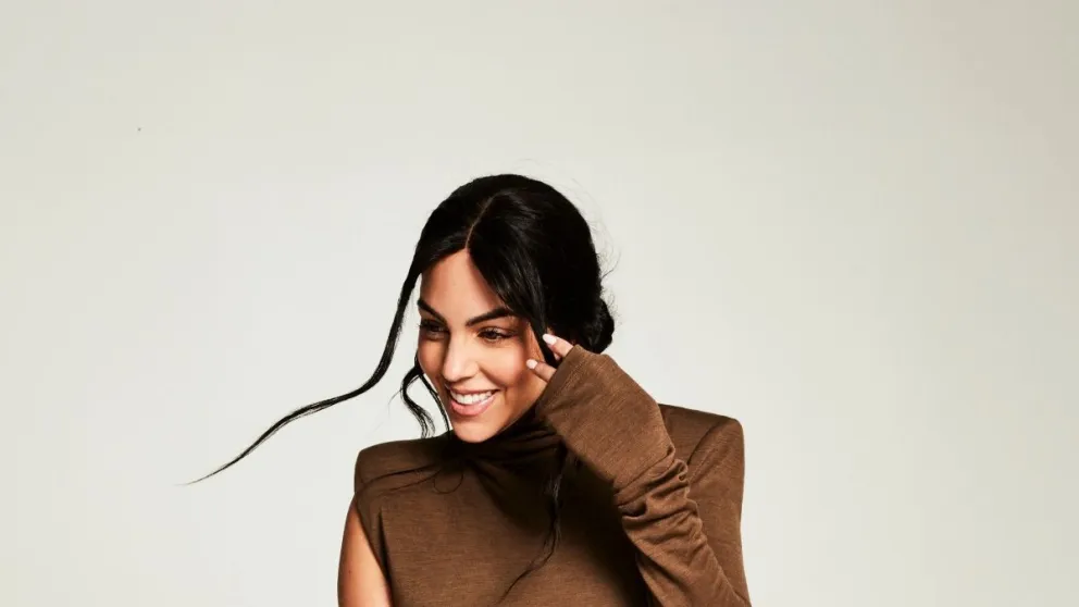 Georgina Rodriguez y el llamativo look que usó para rezar en la iglesia 