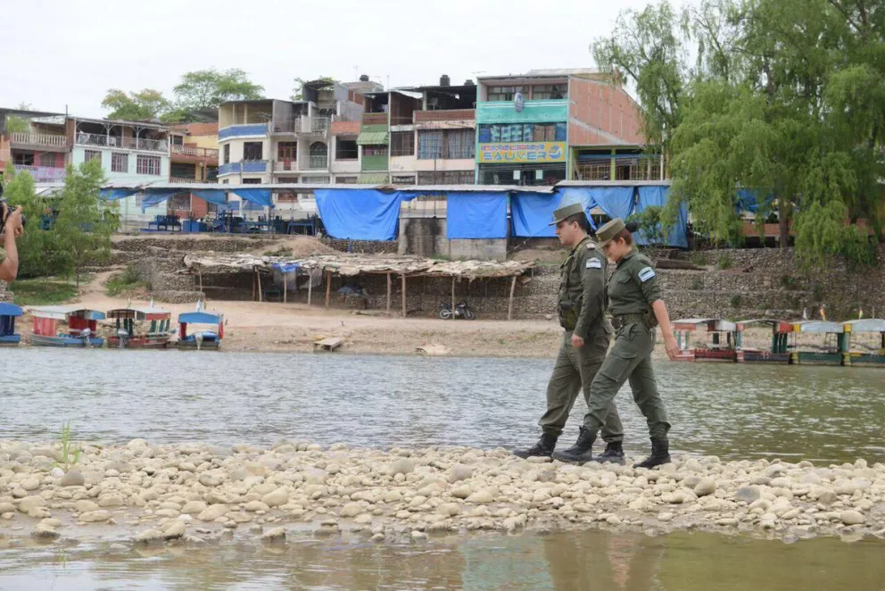 Solicitan mayor presencia de Gendarmería en la frontera de Aguas Blancas para combatir la inseguridad