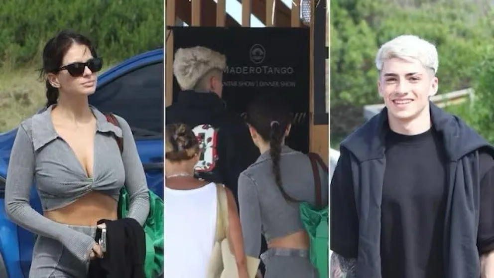 Así quisieron escapar la China Suarez y Lauty Gram en Punta del Este: fotos