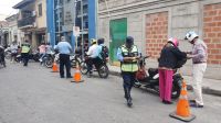Atención motociclistas: realizan operativos de tránsito en el micro y macro centro de la ciudad
