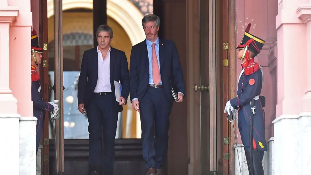 A pesar de la ausencia de Javier Milei, el Gobierno se mostró conforme tras la primera reunión con el FMI