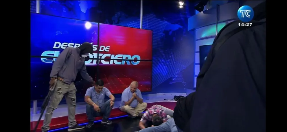 Ecuador en llamas: fuerte avanzada narcoterrorista luego de la declaración de "conflicto armado interno"