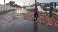 El temporal en Orán dejó a una mujer accidentada y un apagón generalizado como consecuencias