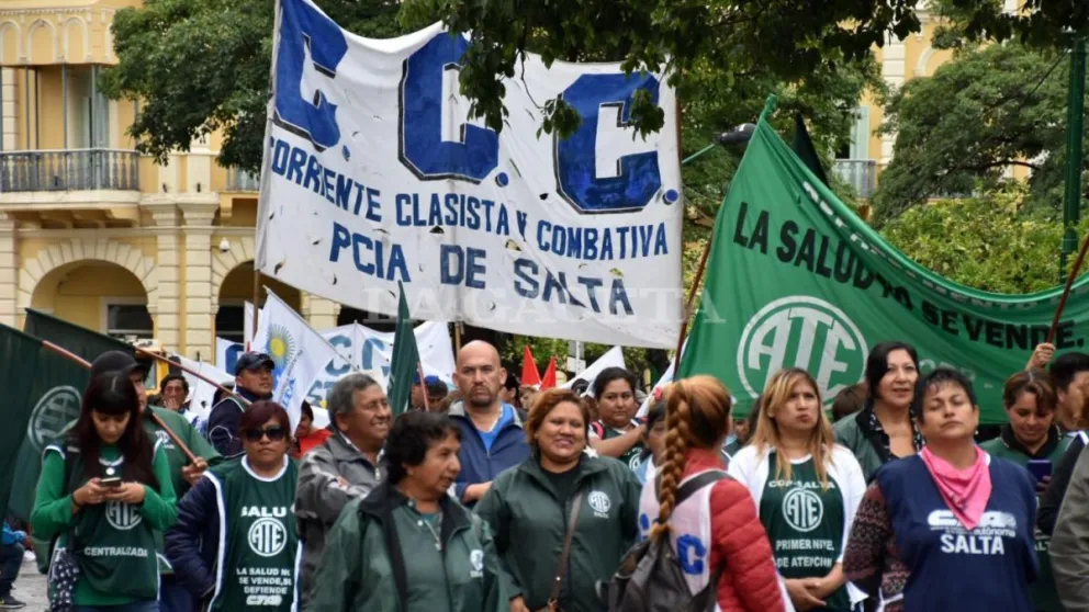 ATE Salta confirmó el paro de 48 horas desde mañana pese al llamado a paritarias