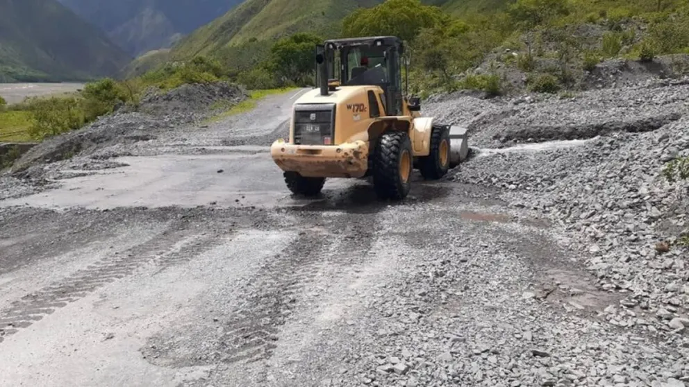 Se normalizó el tránsito en la ruta 51 luego de que un alud interrumpiera el paso en Campo Quijano