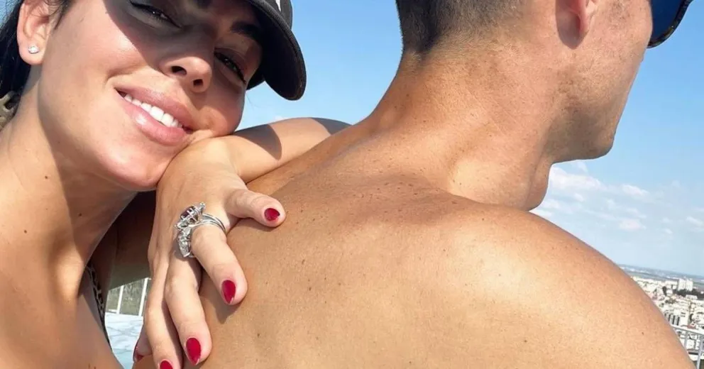 Se atrevieron y lo hicieron, la foto atrevida de Georgina Rodríguez con Cristiano Ronaldo
