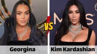 Georgina Rodríguez copia el estilo de Kim Kardashian y las redes estallan 