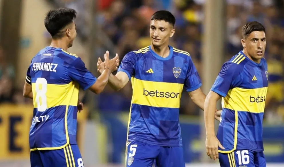  Boca Juniors debutó con el pie derecho al ganarle a Gimnasia y Tiro de Salta