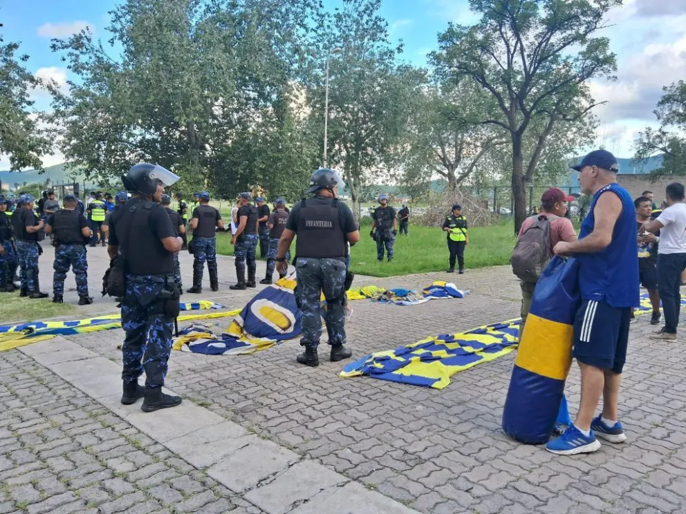 Gimnasia y Tiro vs Boca: 16 hinchas fueron demorados previo al amistoso