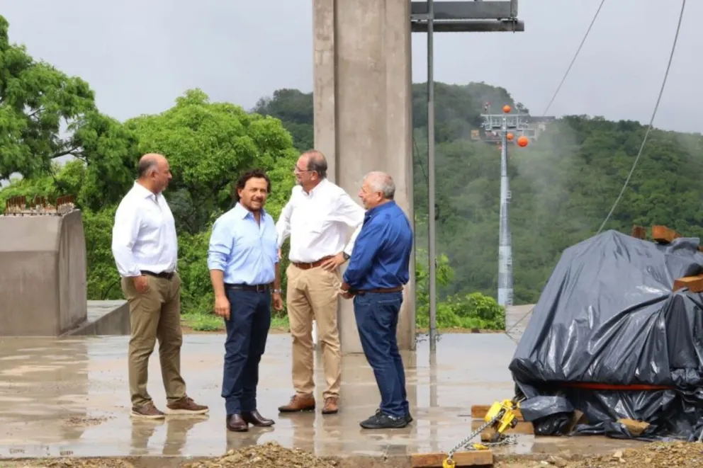 Las obras en el teleférico Ala Delta llegaron a su etapa final: sería inaugurado en marzo