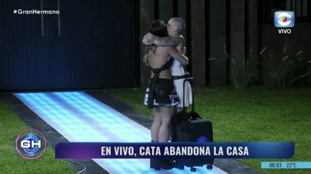 Juliana “Furia” tuvo un último gesto con Catalina, la quinta eliminada de Gran Hermano: video