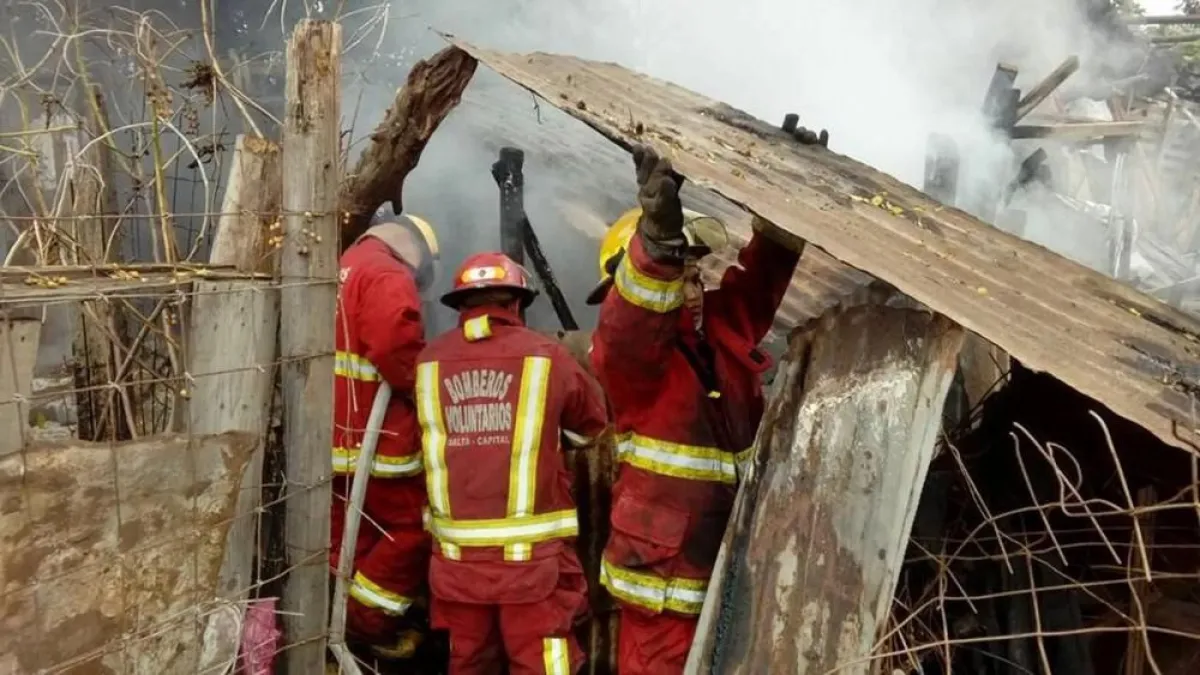 Incendio de una vivienda 